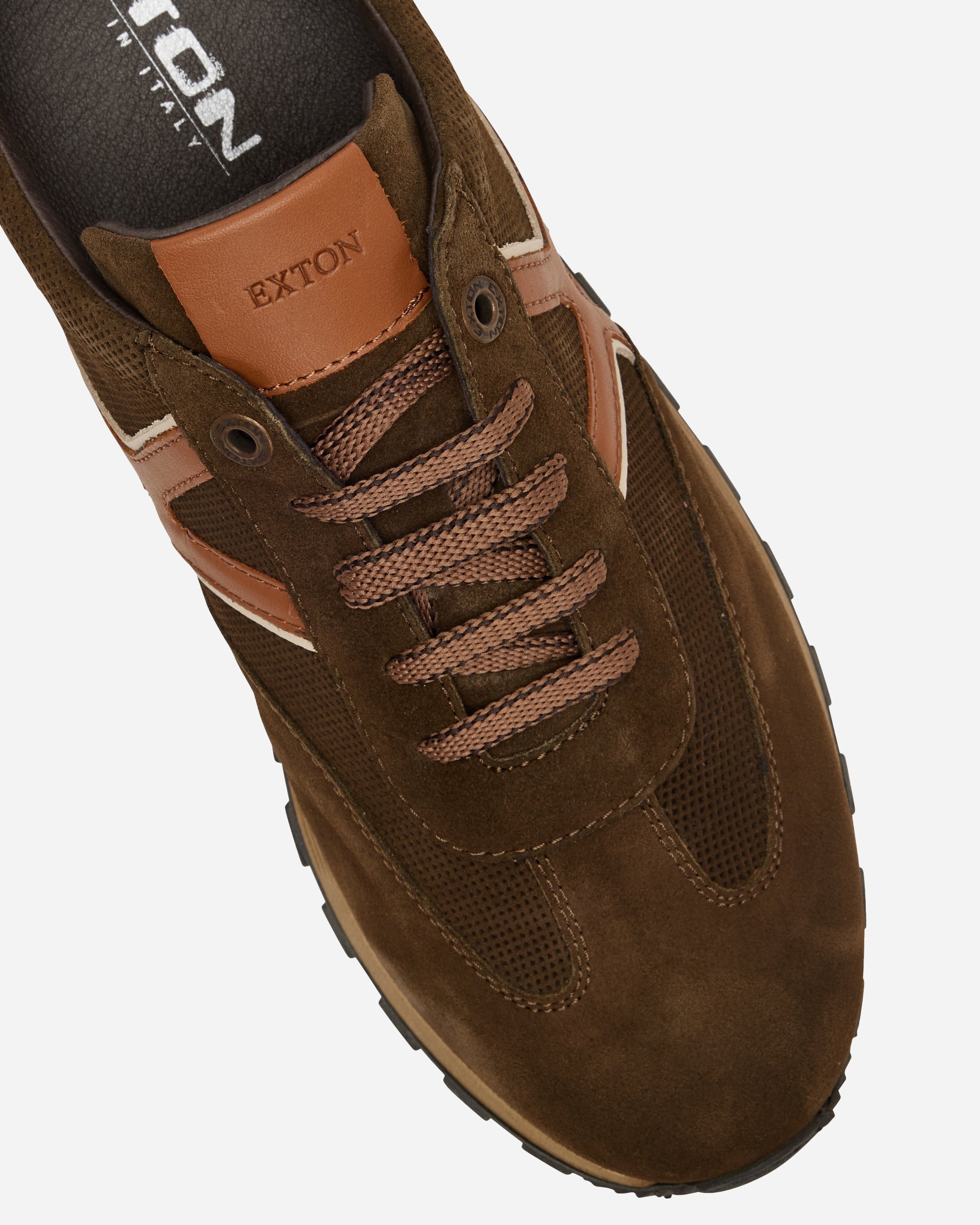 EXTON Pepe Brown Sneaker - Men's Shoes at Menzclub