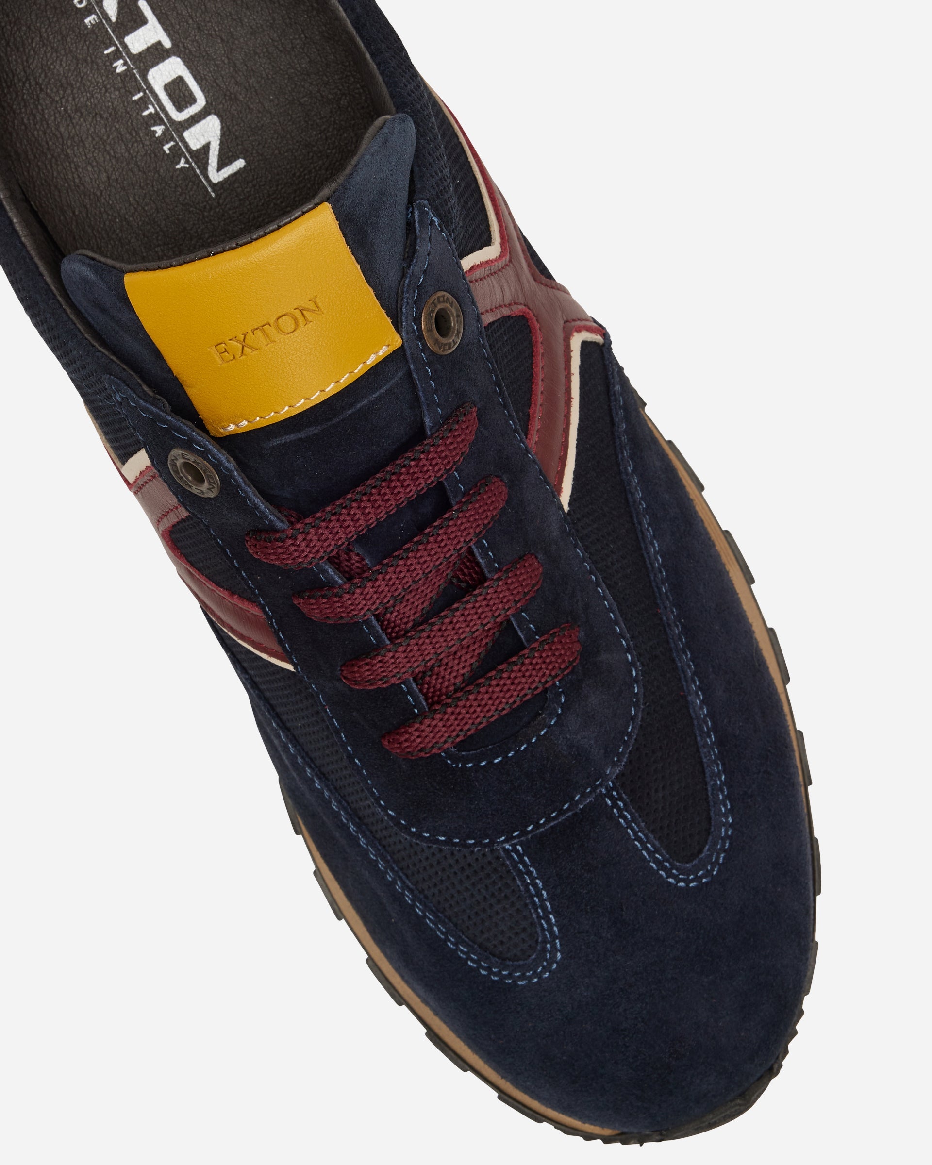 EXTON Pepe Navy Sneaker - Men's Shoes at Menzclub