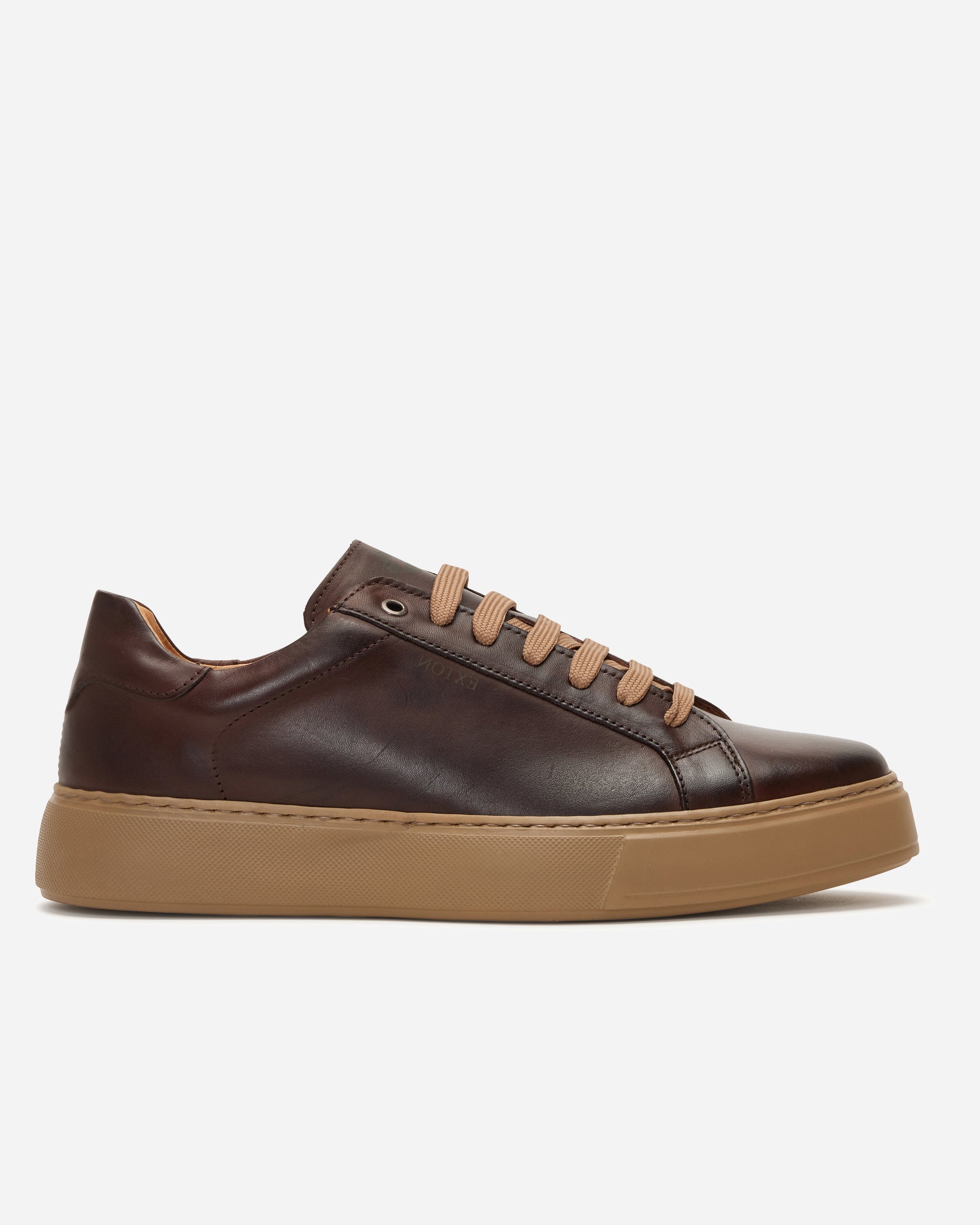 EXTON Praga Brown Sneaker - Men's Shoes at Menzclub