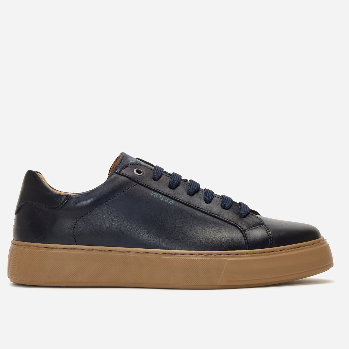 The Hoxton Navy Leather Men  Sneaker Final Sale!
