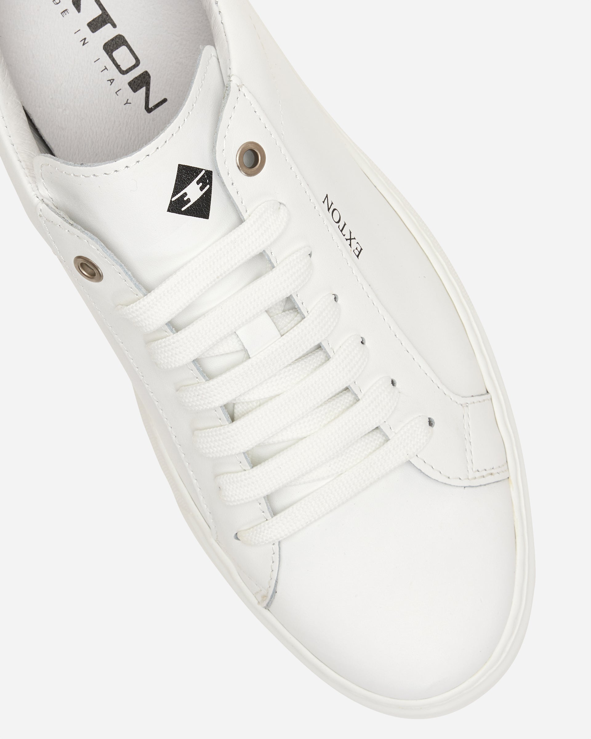 EXTON Praga White Sneaker - Men's Shoes at Menzclub