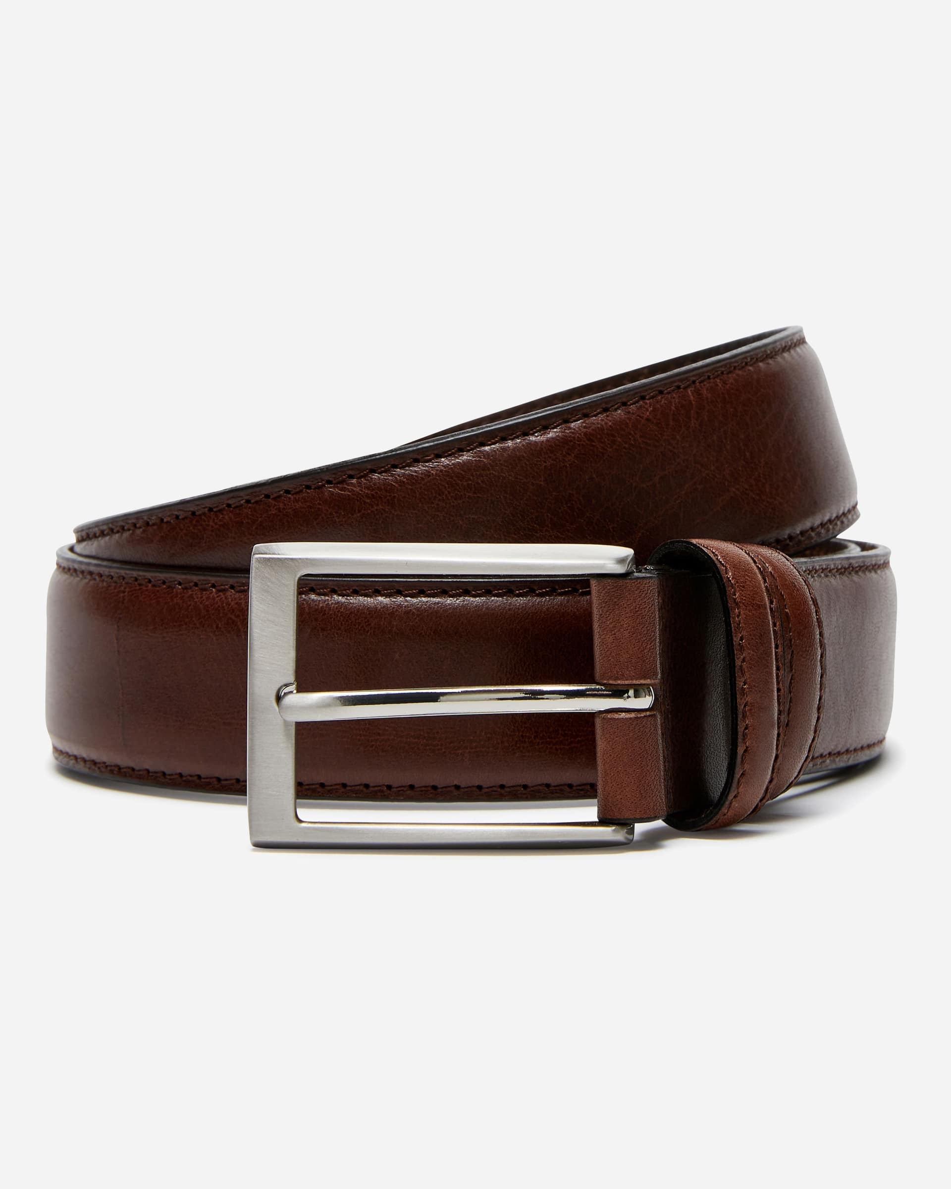 Farrer Coffee Belt - Men's Leather Belts at Menzclub
