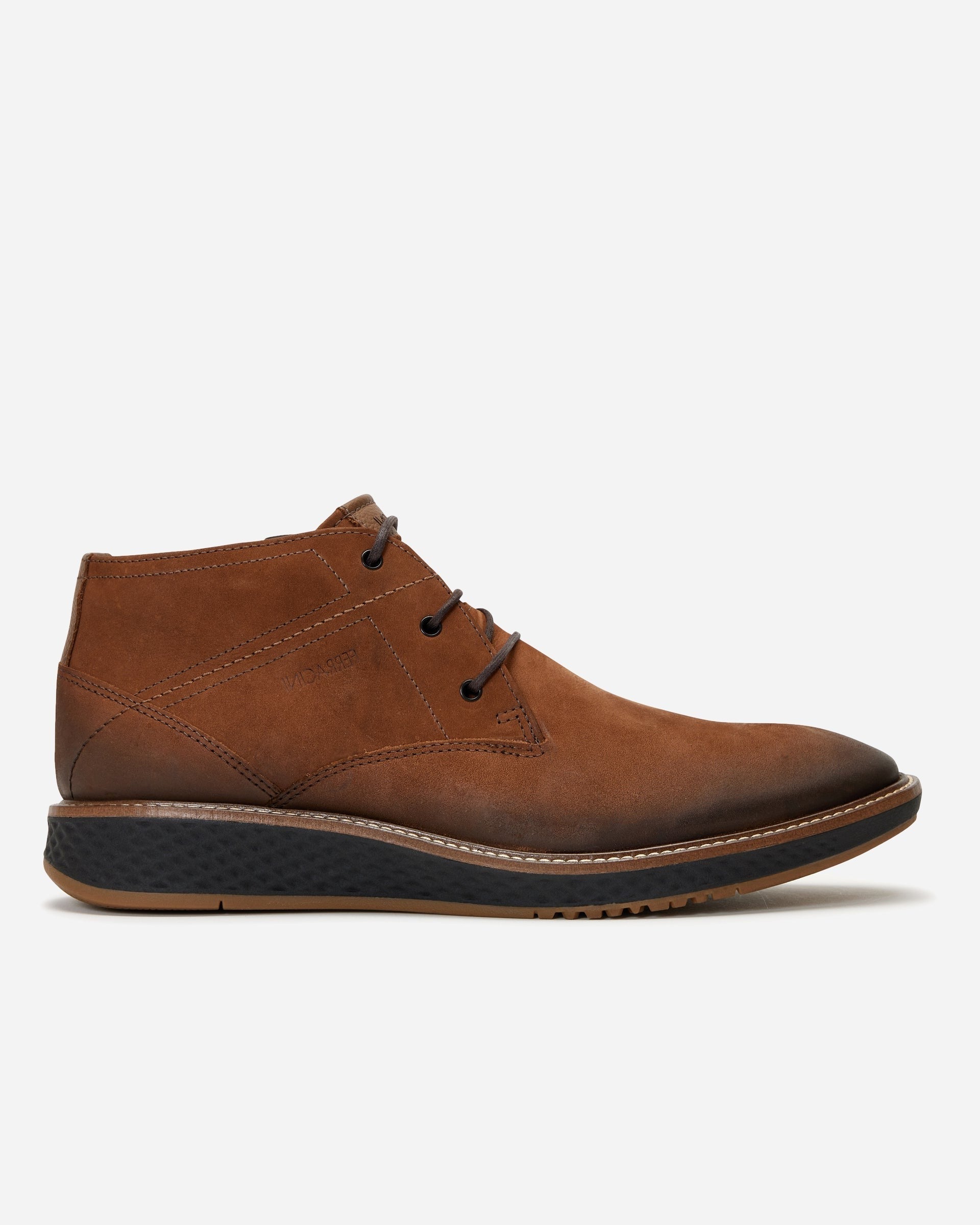 Ferracini Kye Camel Boot - Men's Desert Boots at Menzclub