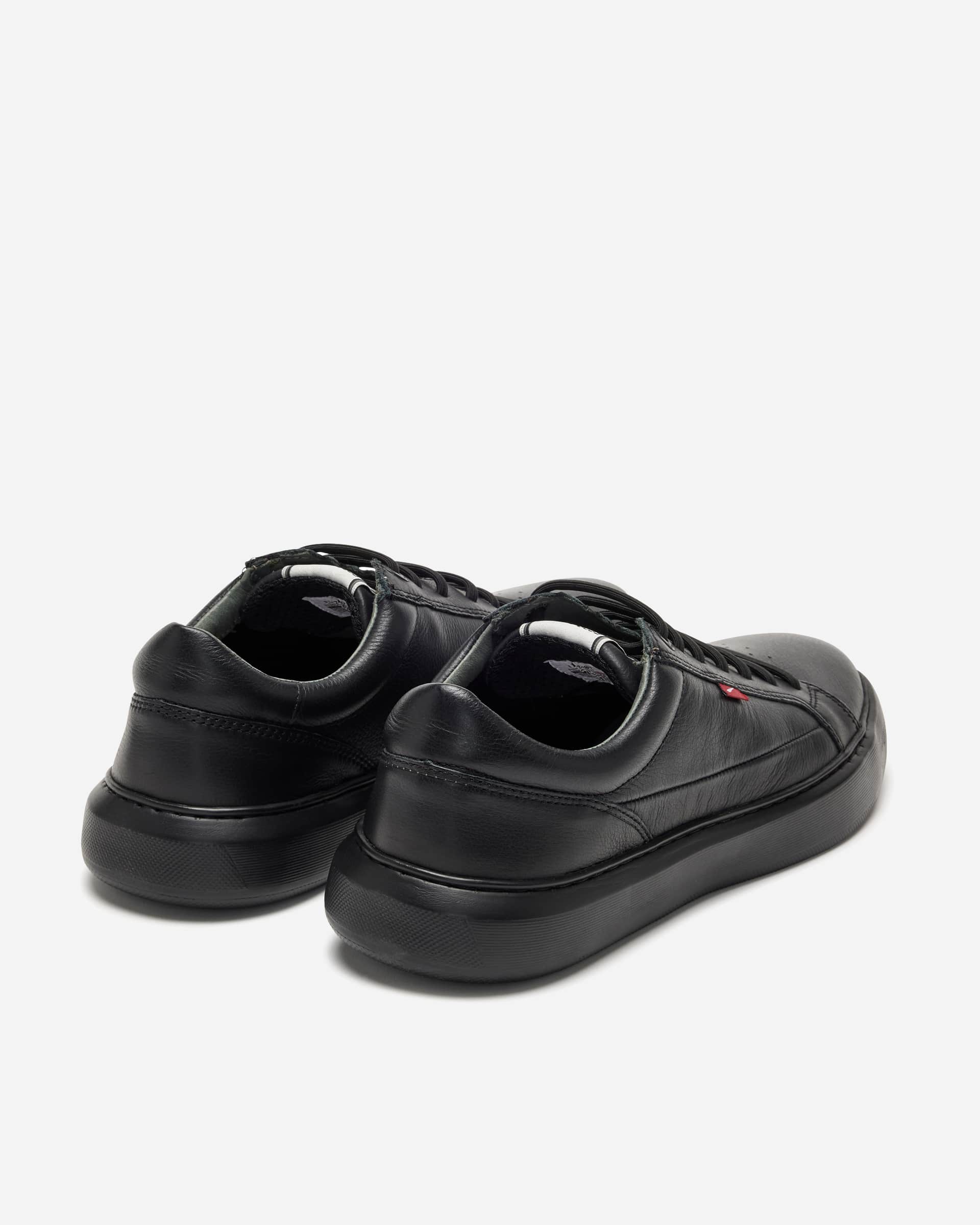 Salvador Black Sneaker - Men's Shoes at Menzclub
