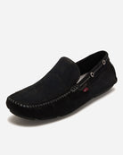 Ferracini Xavius Black Loafers - Men's Loafers at Menzclub
