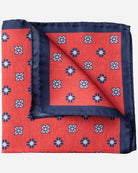 Floral Geometric Pocket Square - Men's Pocket Squares at Menzclub