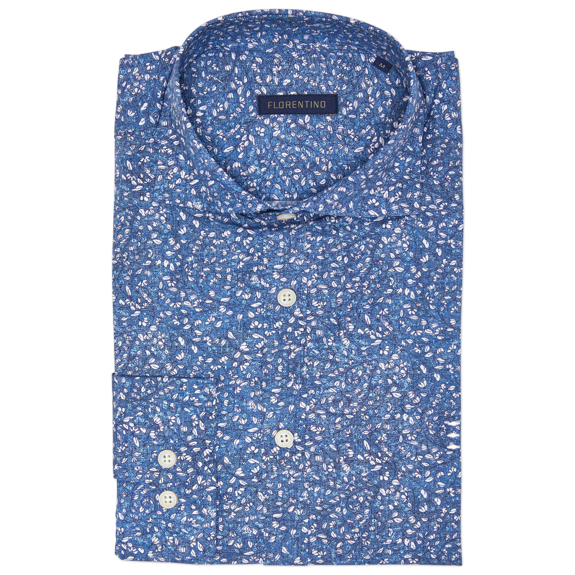 Florentino Floral Shirt - Men's Casual Shirts at Menzclub