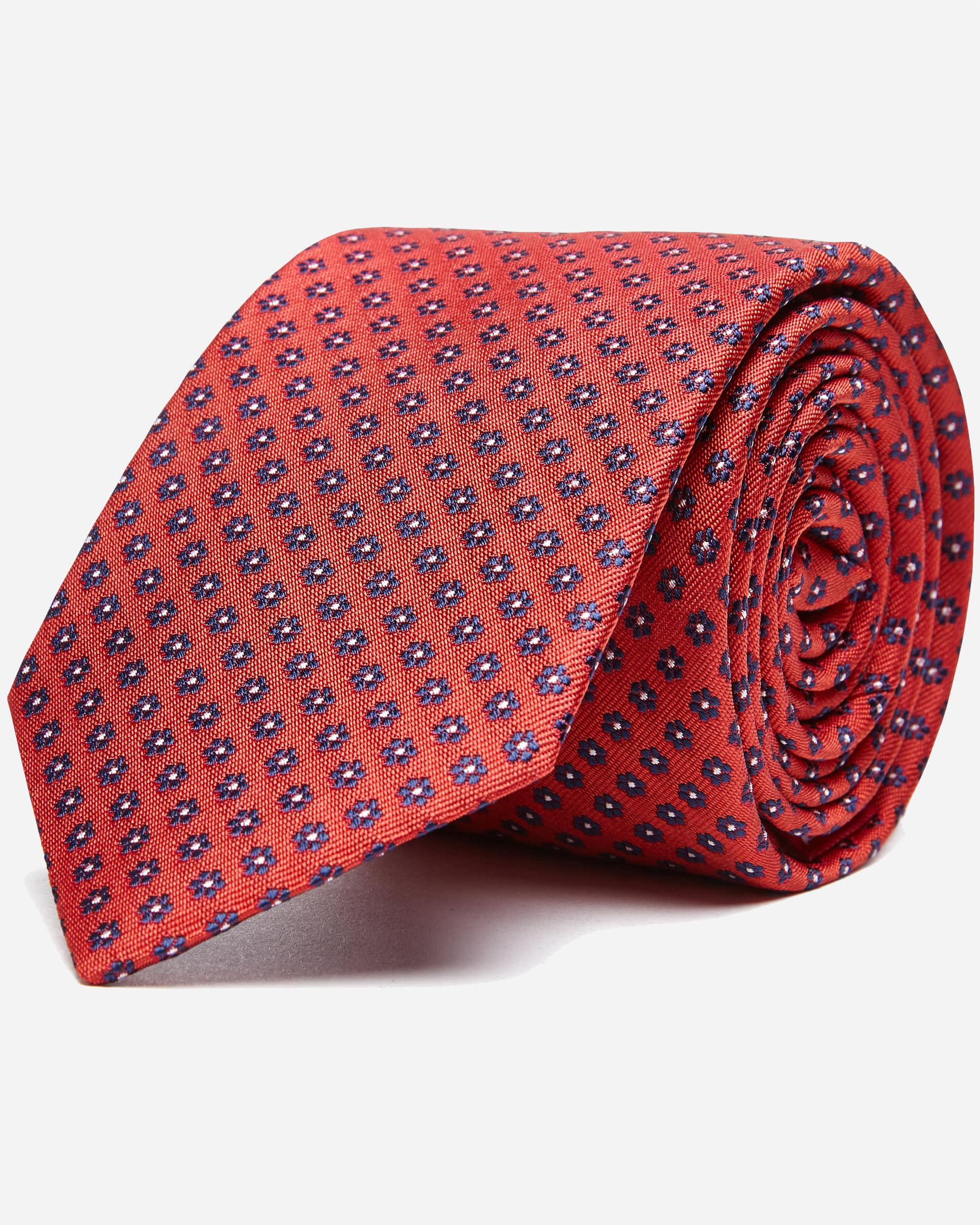 Floral Silk Tie - Men's Ties at Menzclub