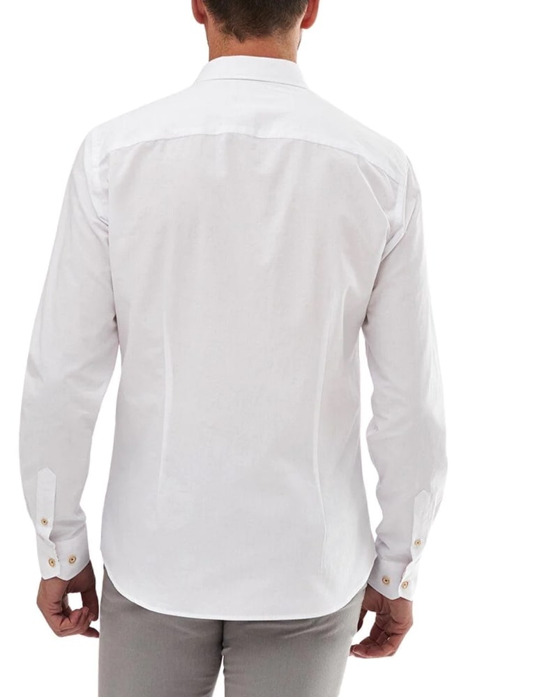 Florentino Button Down Shirt with Contrast Details - Men's Casual Shirts at Menzclub