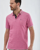 Jaspe Pique Polo Shirt - Men's Polo Shirts at Menzclub