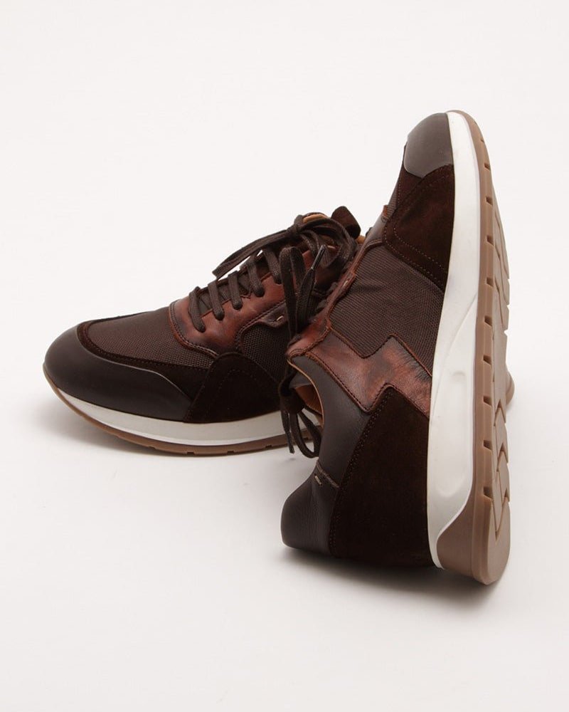 Florentino Sports Combined Brown Sneaker - Men's Shoes at Menzclub