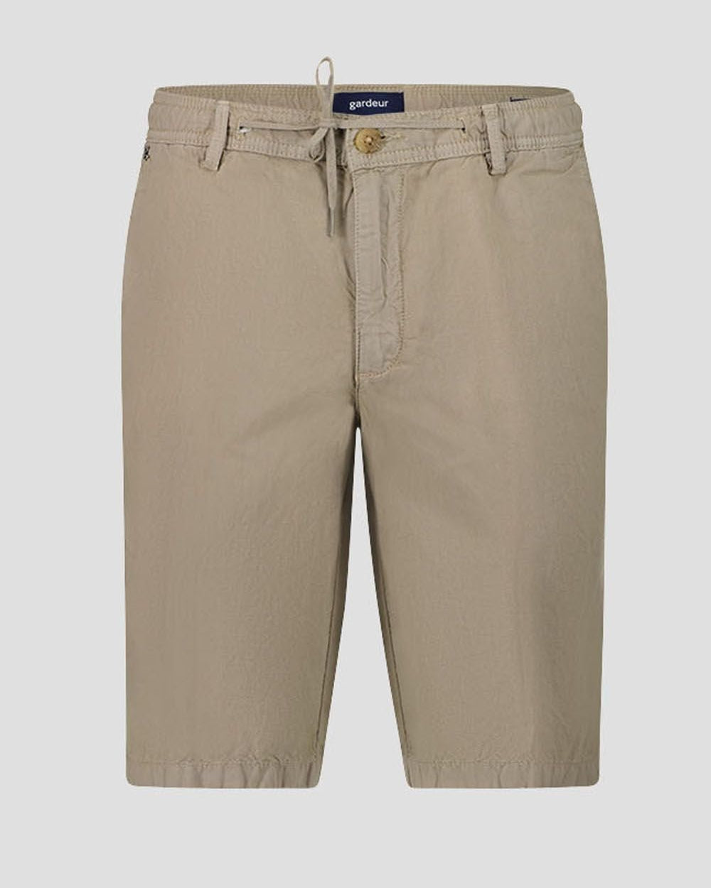 Gardeur Jasper-12 Khaki Shorts - Men's Shorts at Menzclub