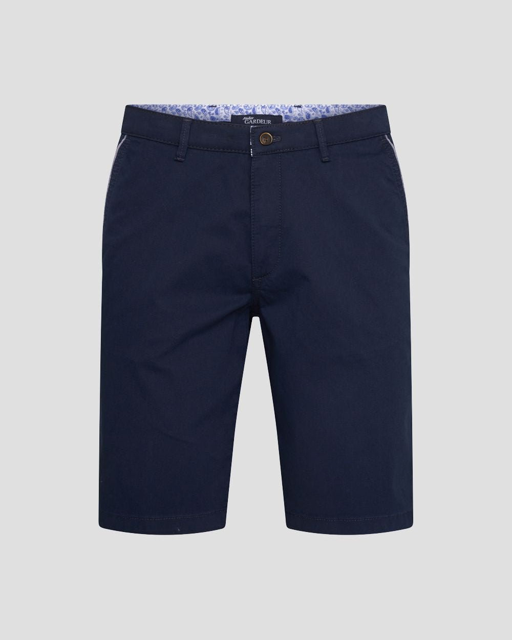 Gardeur Jasper Navy Shorts - Men's Shorts at Menzclub