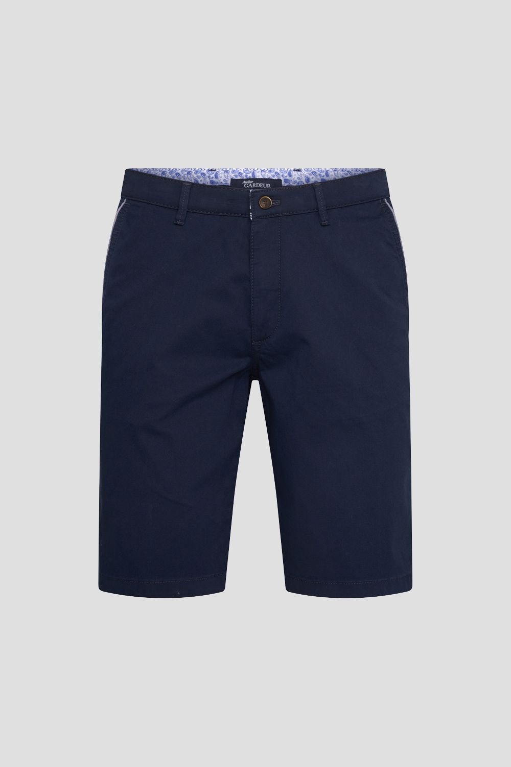 Gardeur Jasper Navy Shorts - Men's Shorts at Menzclub
