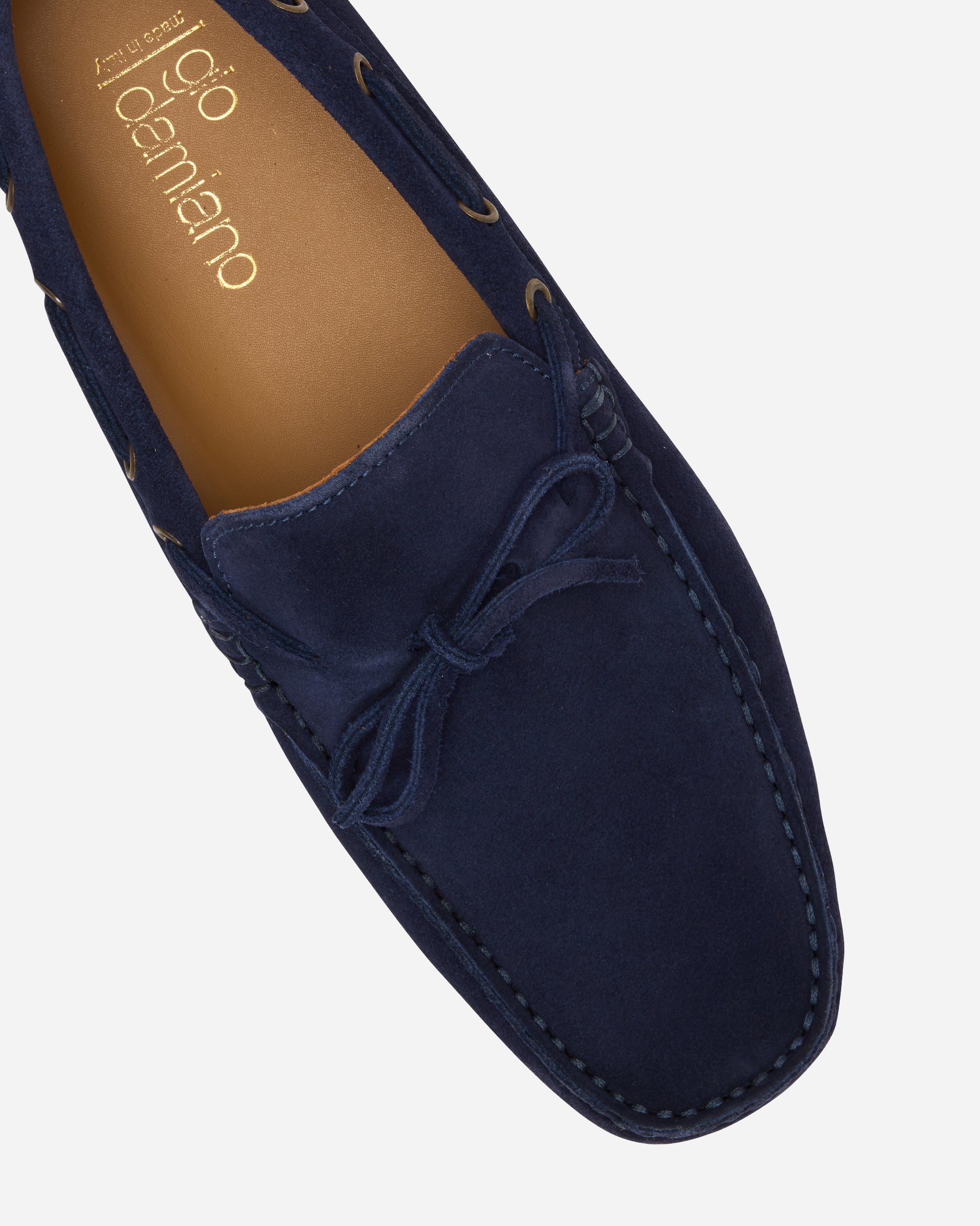 Front Tie Driving Shoe - Men's Driving Shoe at Menzclub