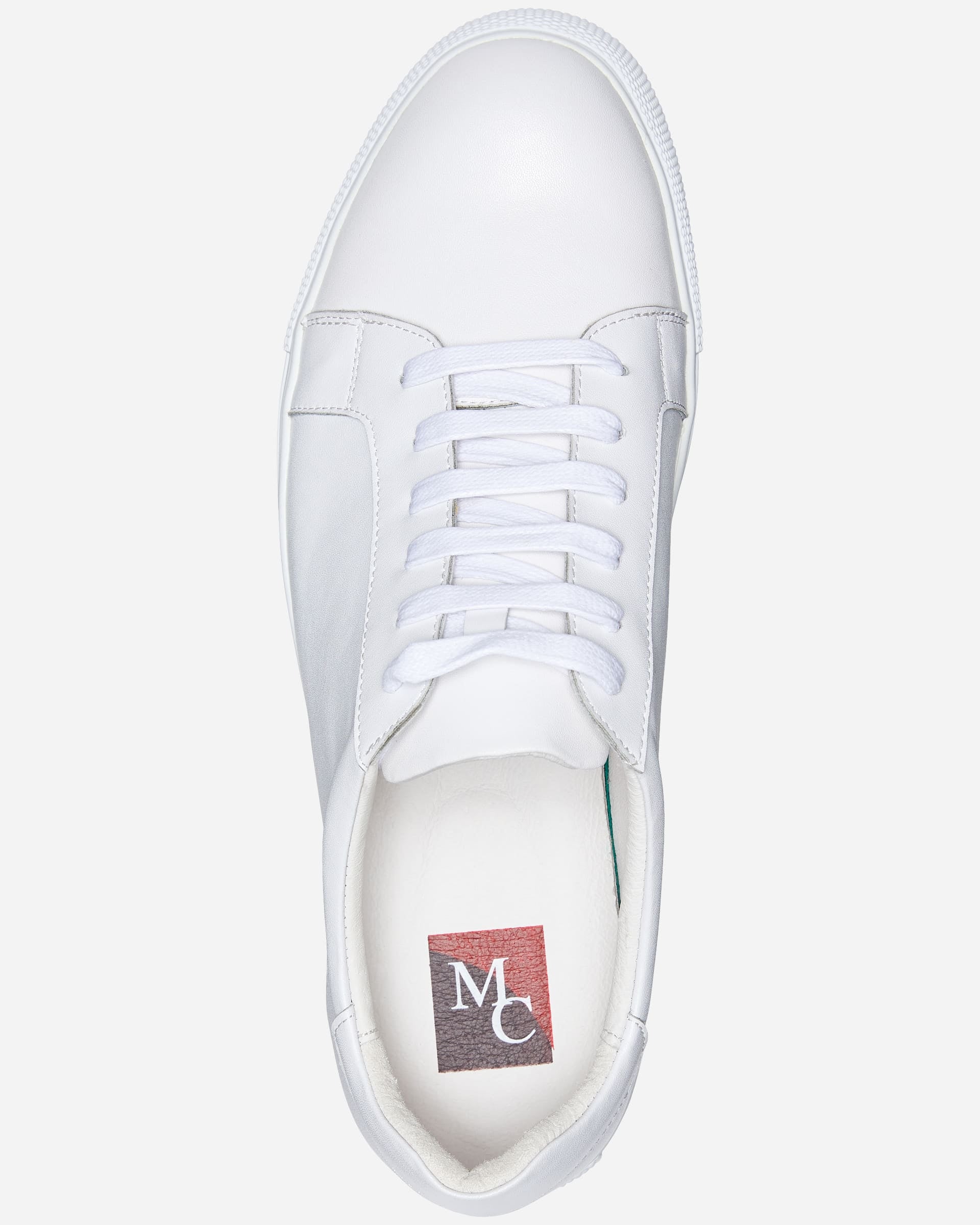 Grove White Sneaker - Men's Shoes at Menzclub