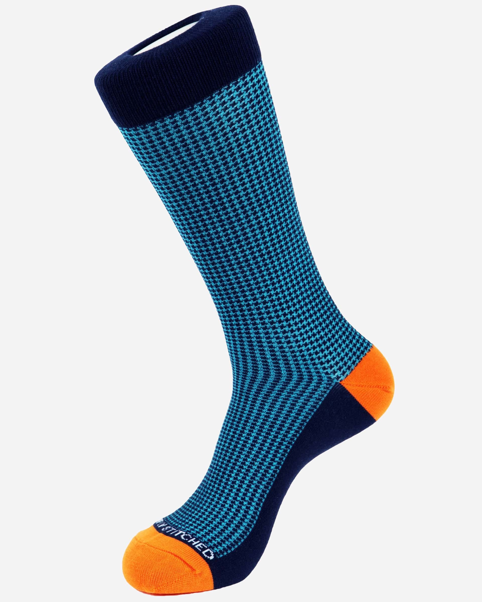 Houndstooth Socks - Men's Socks at Menzclub