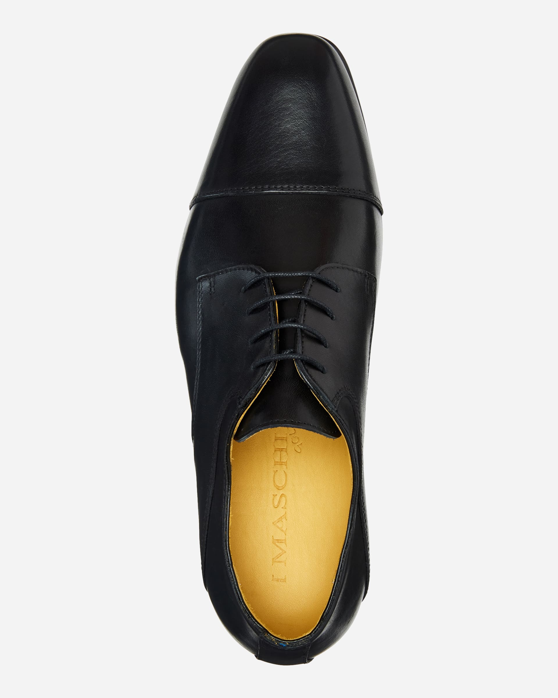 Classic Derby Black Lace Up - Men's Shoes at Menzclub