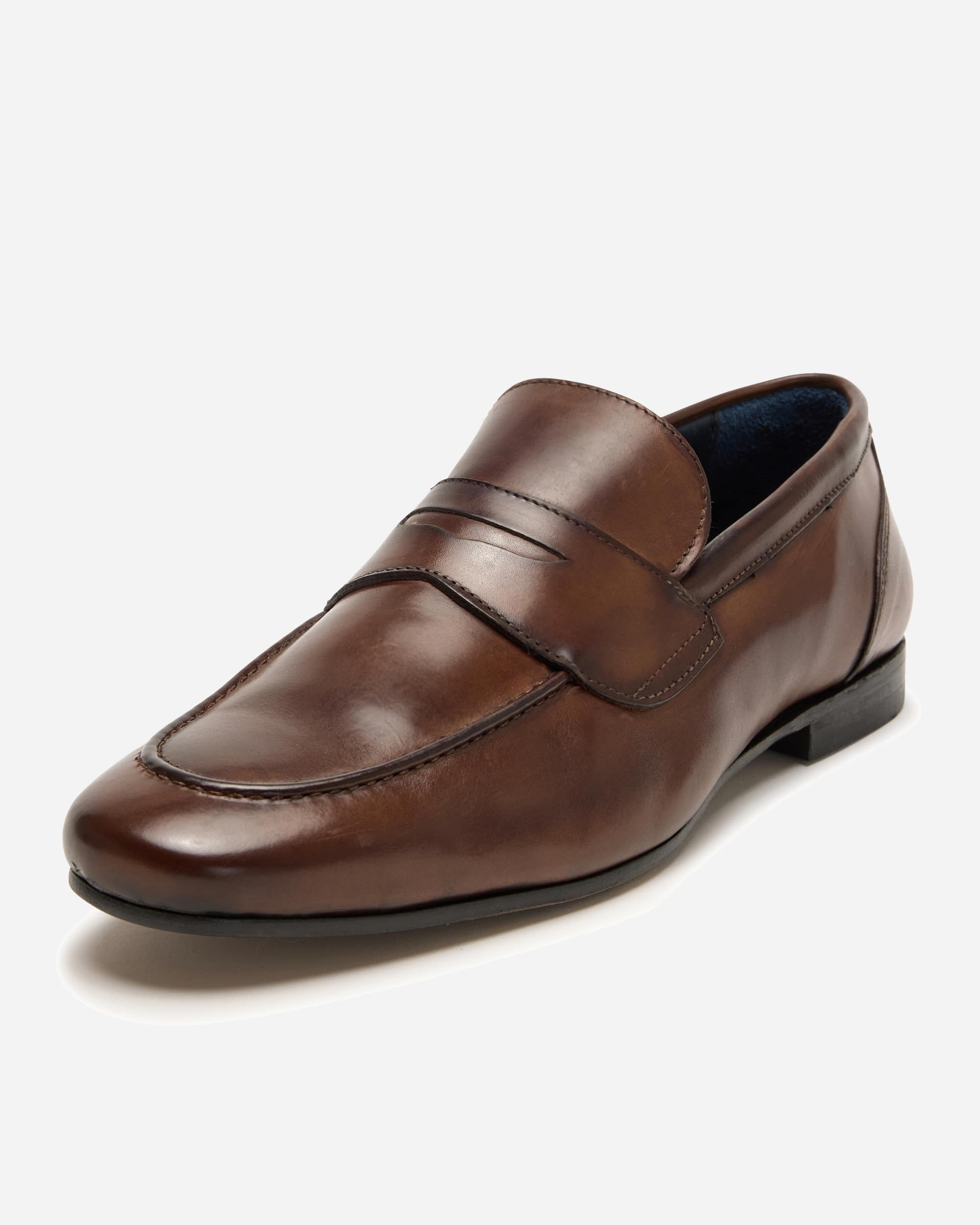 I Maschi Brown Penny Loafers - Men's Shoes at Menzclub