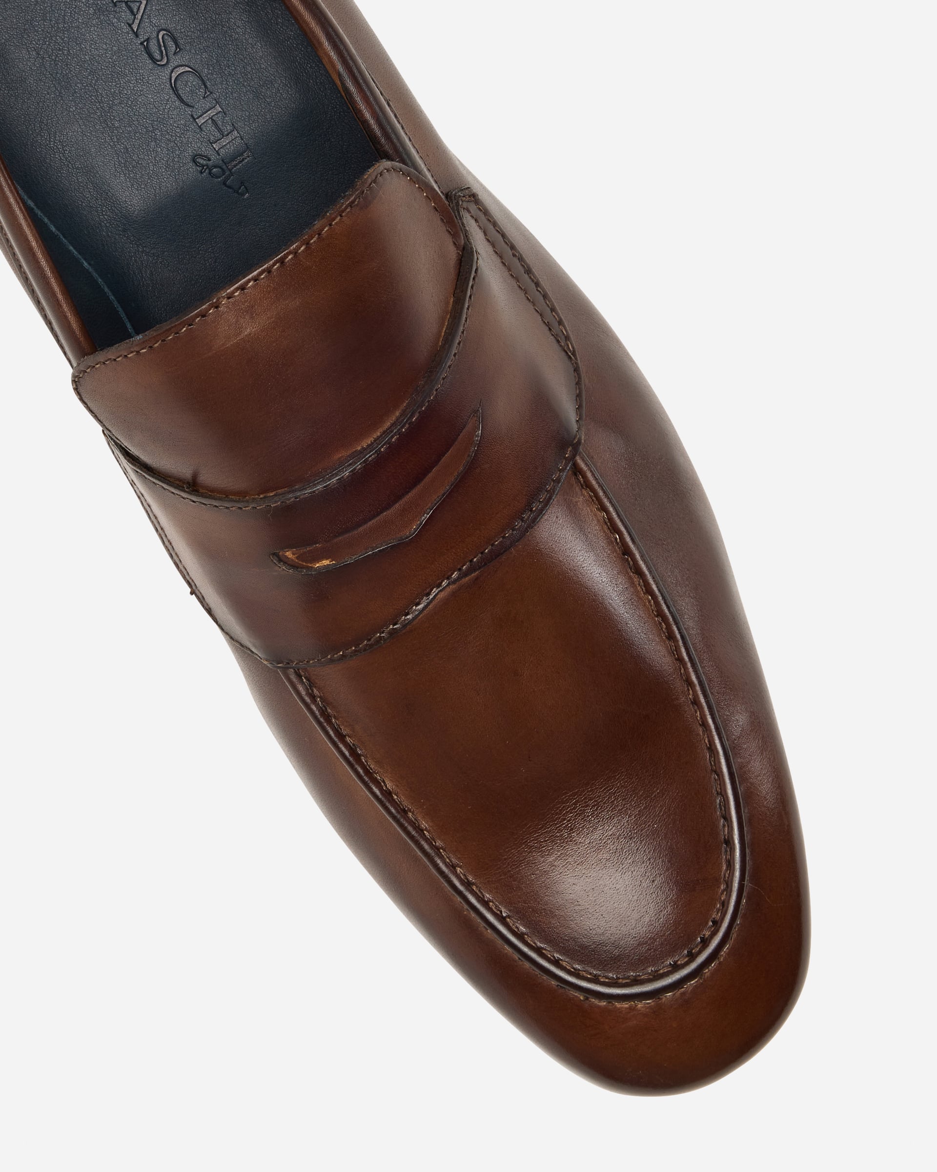 I Maschi Brown Penny Loafers - Men's Shoes at Menzclub