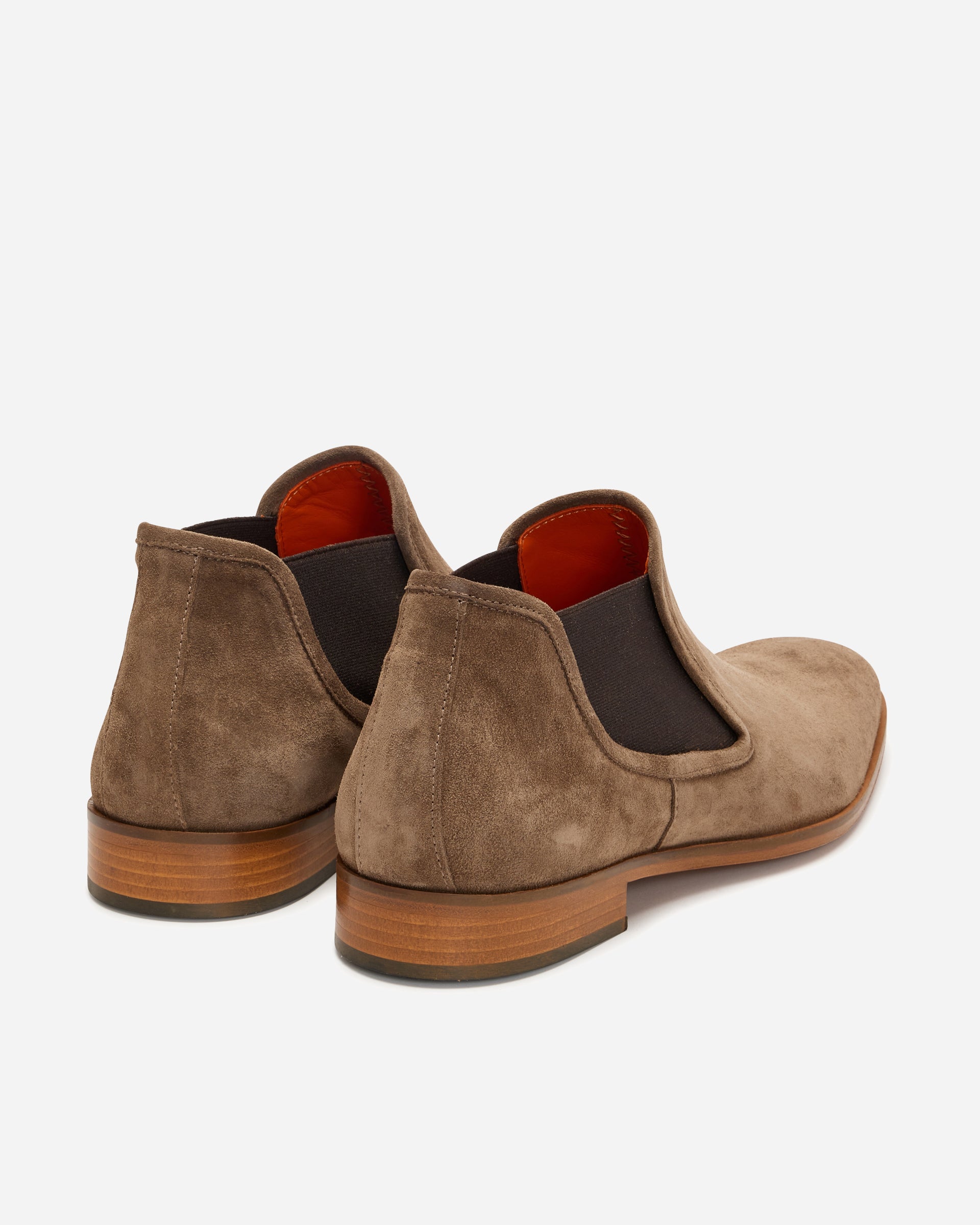 I Maschi Grey Suede Chelsea Boot - Men's Shoes at Menzclub
