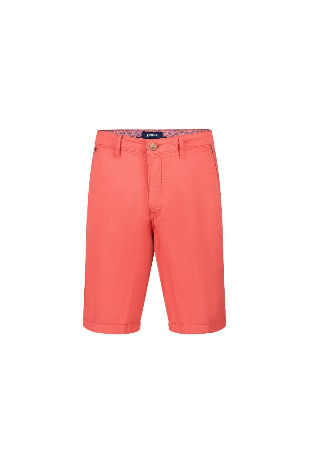 Gardeur Jasper Red Shorts - Men's Shorts at Menzclub