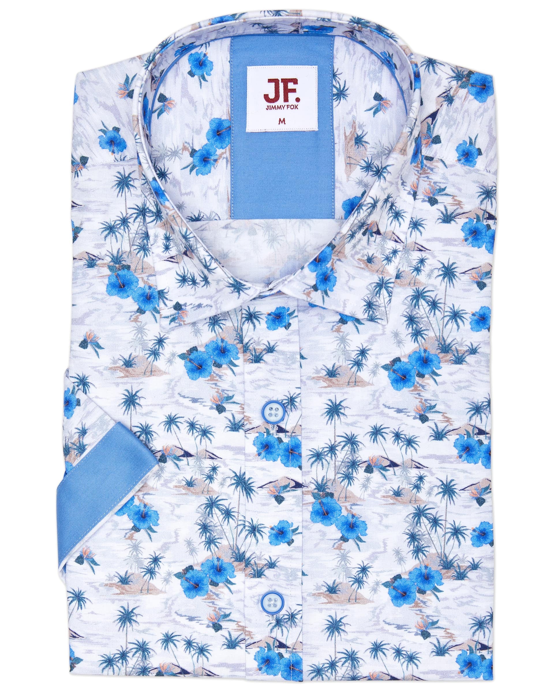 Jimmy Fox S/S Shirt - Men's Short Sleeve Shirts at Menzclub