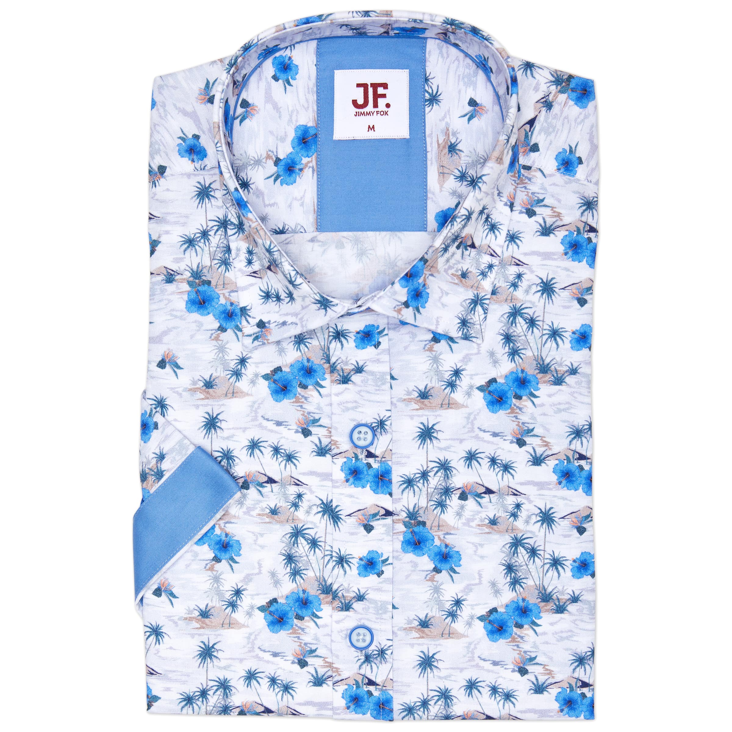 Jimmy Fox S/S Shirt - Men's Short Sleeve Shirts at Menzclub