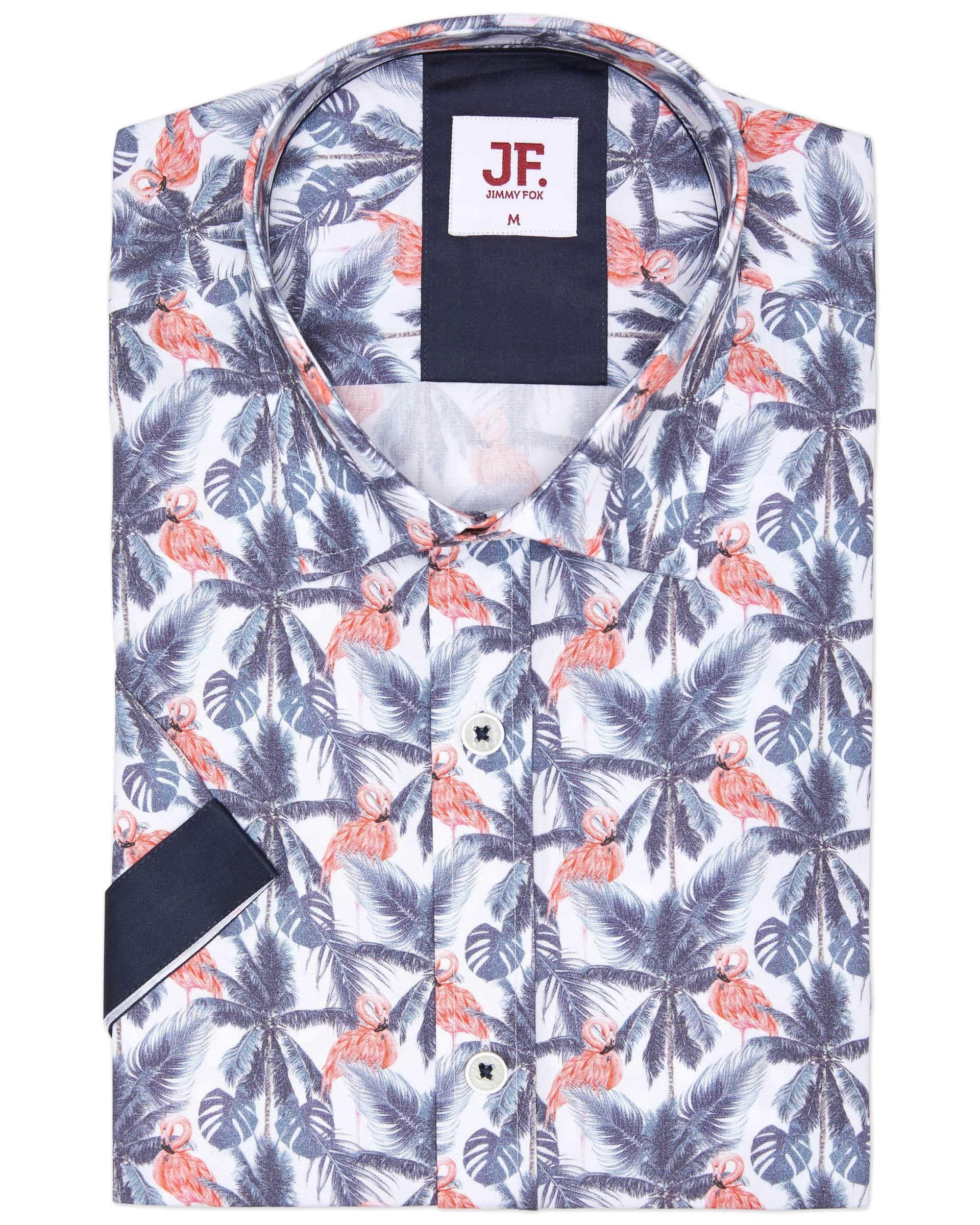Jimmy Fox S/S Shirt - Men's Short Sleeve Shirts at Menzclub