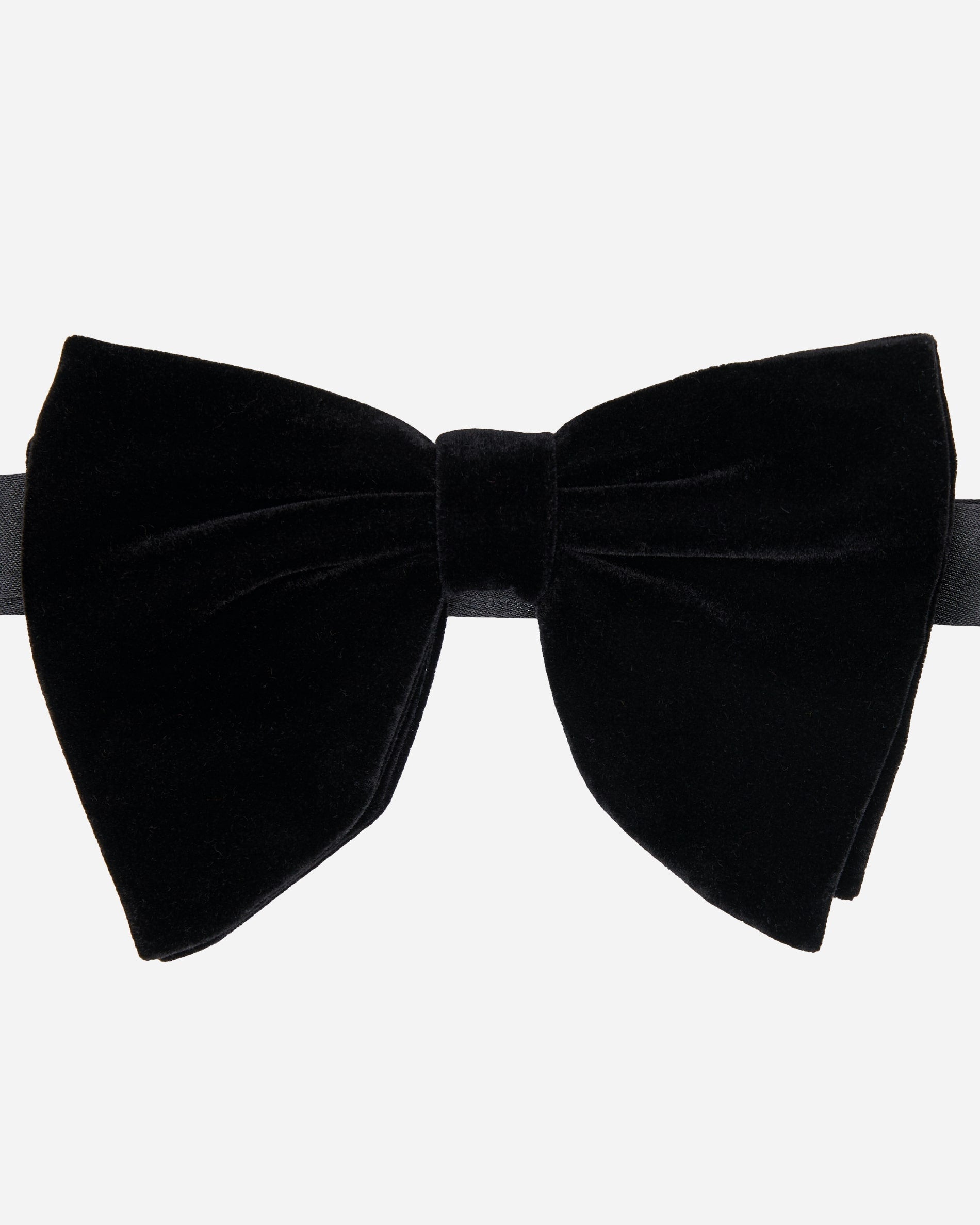 Jumbo Butterfly Velvet Bow Tie - Men's Bow Ties at Menzclub