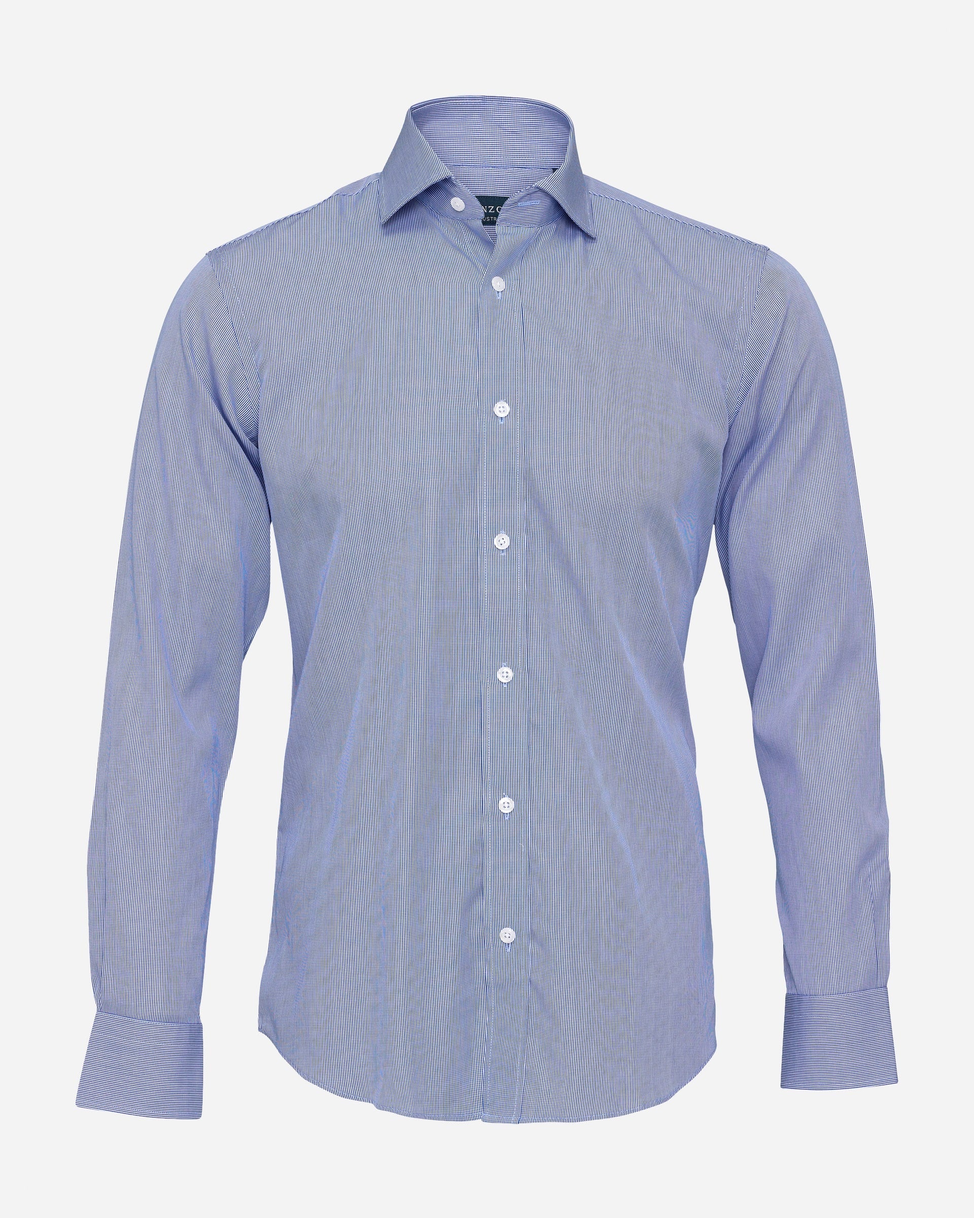 Ciano Blue Shirt - Men's Formal Shirts at Menzclub