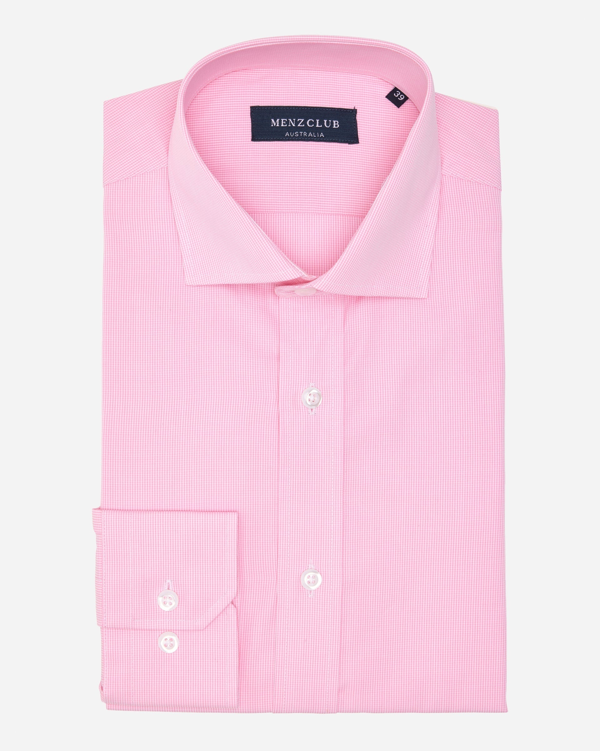 Ciano Pink Shirt - Men's Formal Shirts at Menzclub