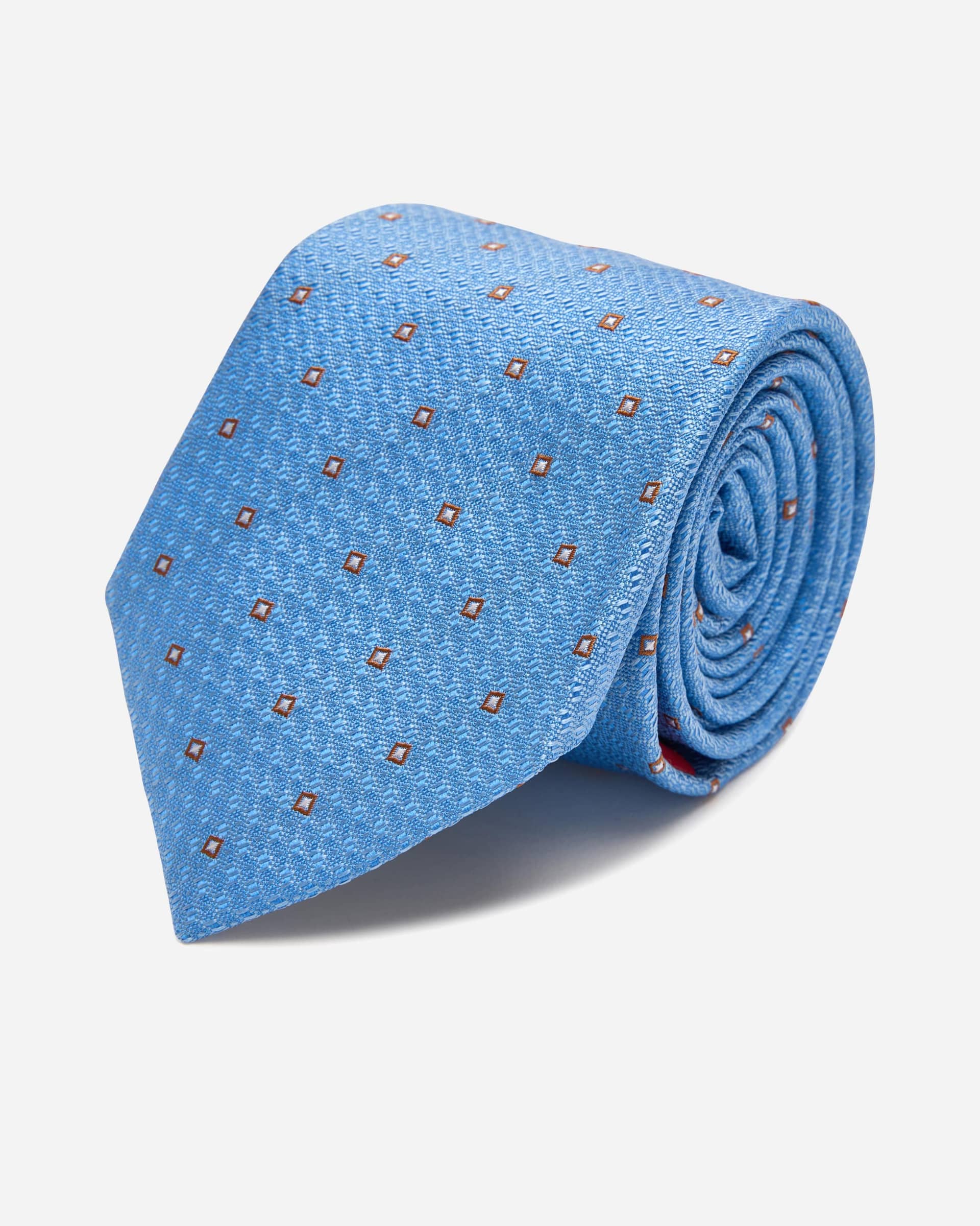 Ernest Blue Silk Tie - Men's Ties at Menzclub