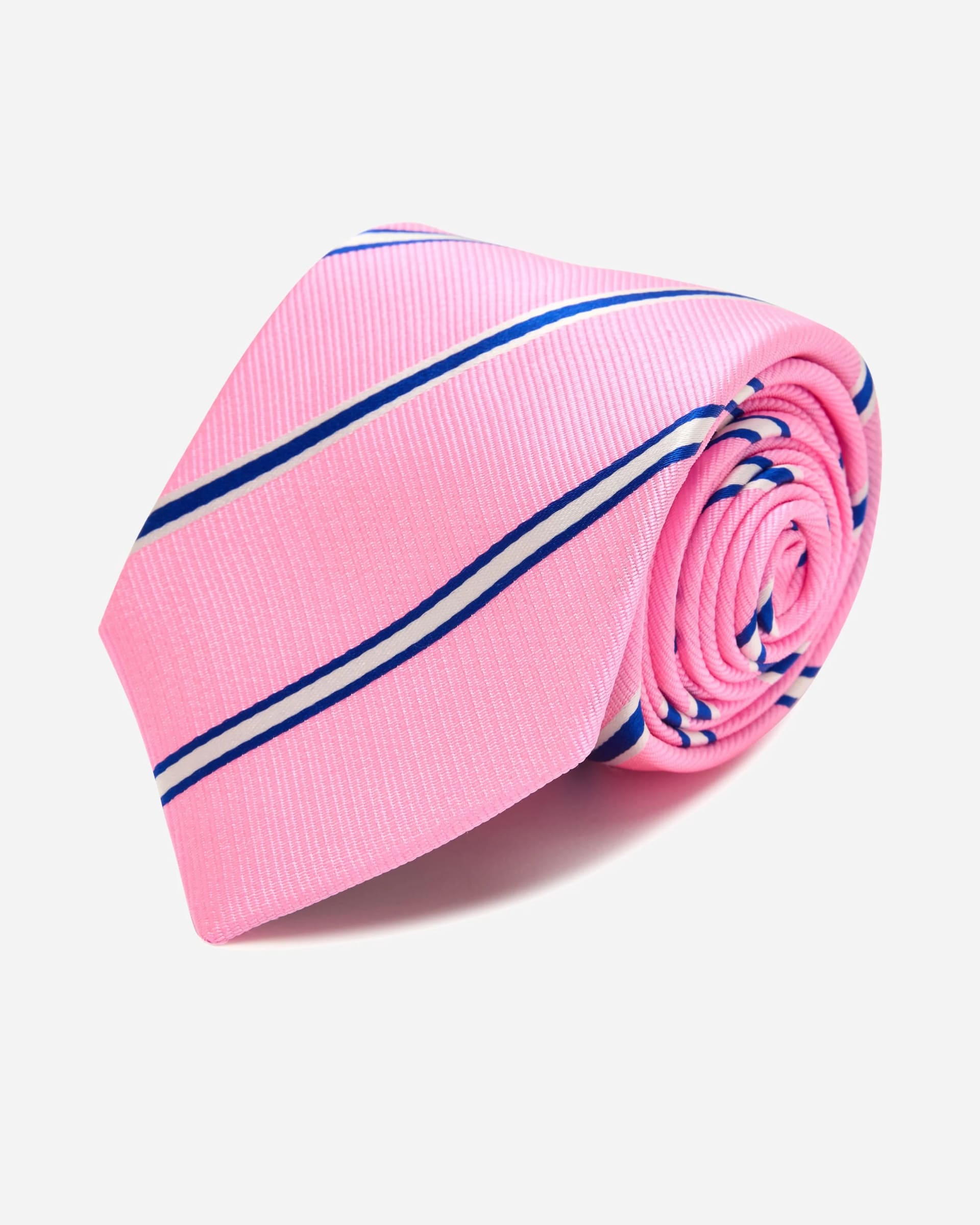 Felton Pink Silk Tie - Men's Ties at Menzclub