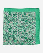 Forbes Green Pocket Square - Men's Pocket Squares at Menzclub