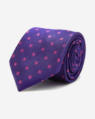 James Silk Purple Tie - Men's Ties at Menzclub