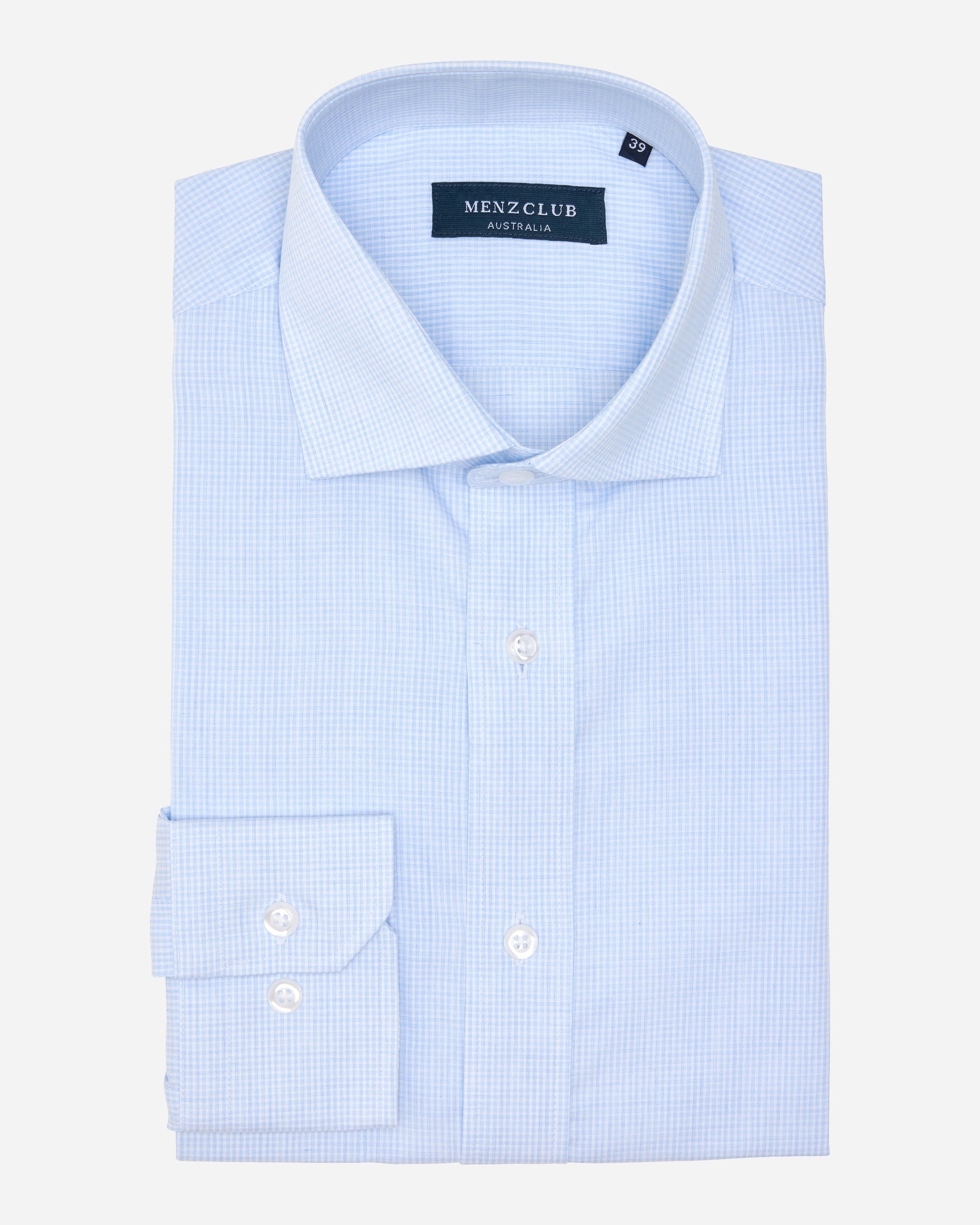 Martino Blue Shirt - Men's Formal Shirts at Menzclub
