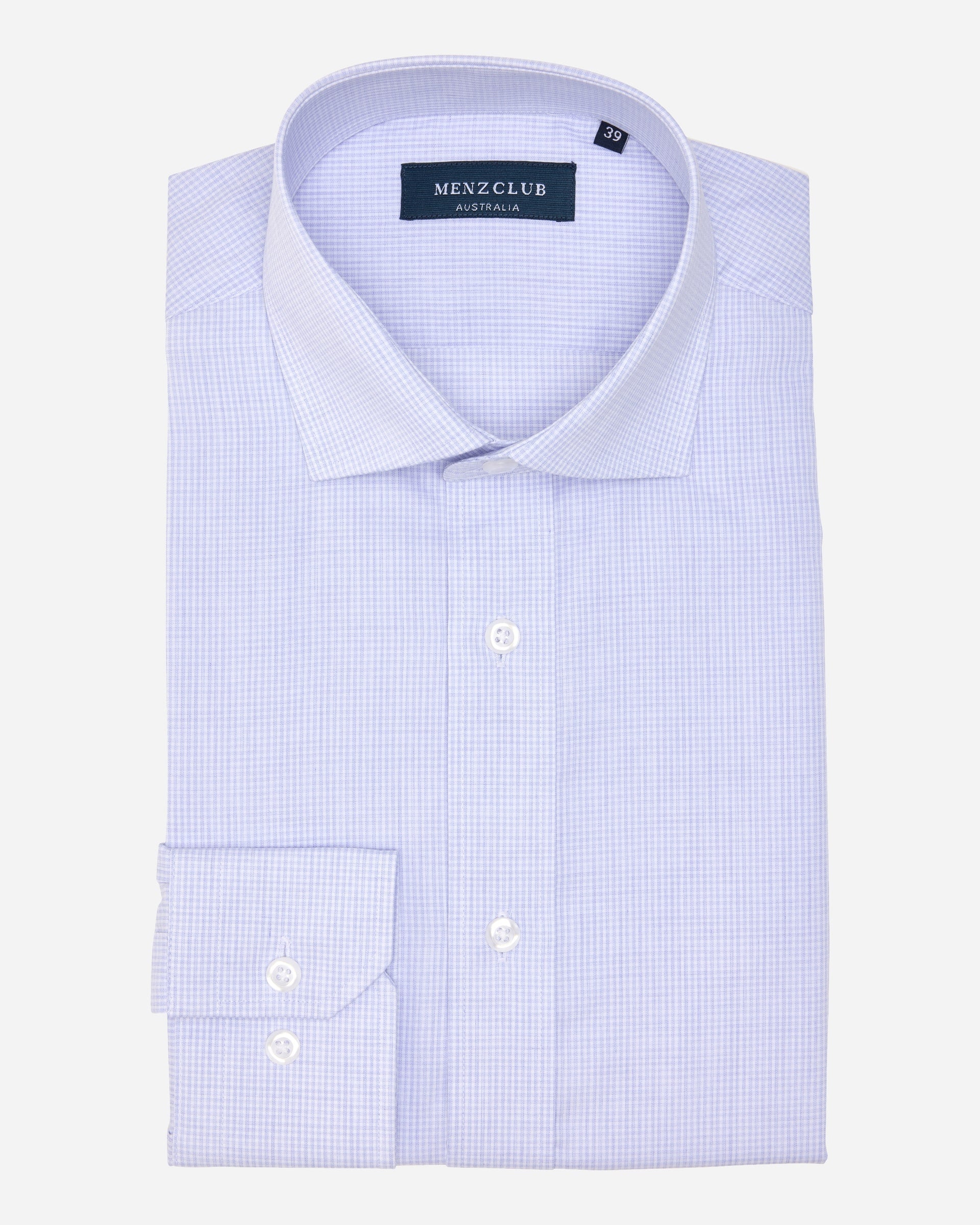 Martino Lilac Shirt - Men's Formal Shirts at Menzclub