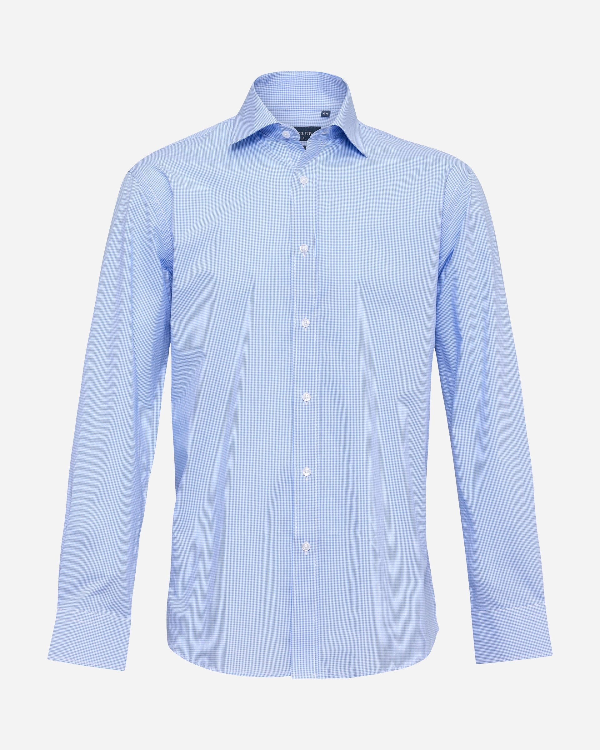 Micro-Gingham Shirt - Men's Formal Shirts at Menzclub