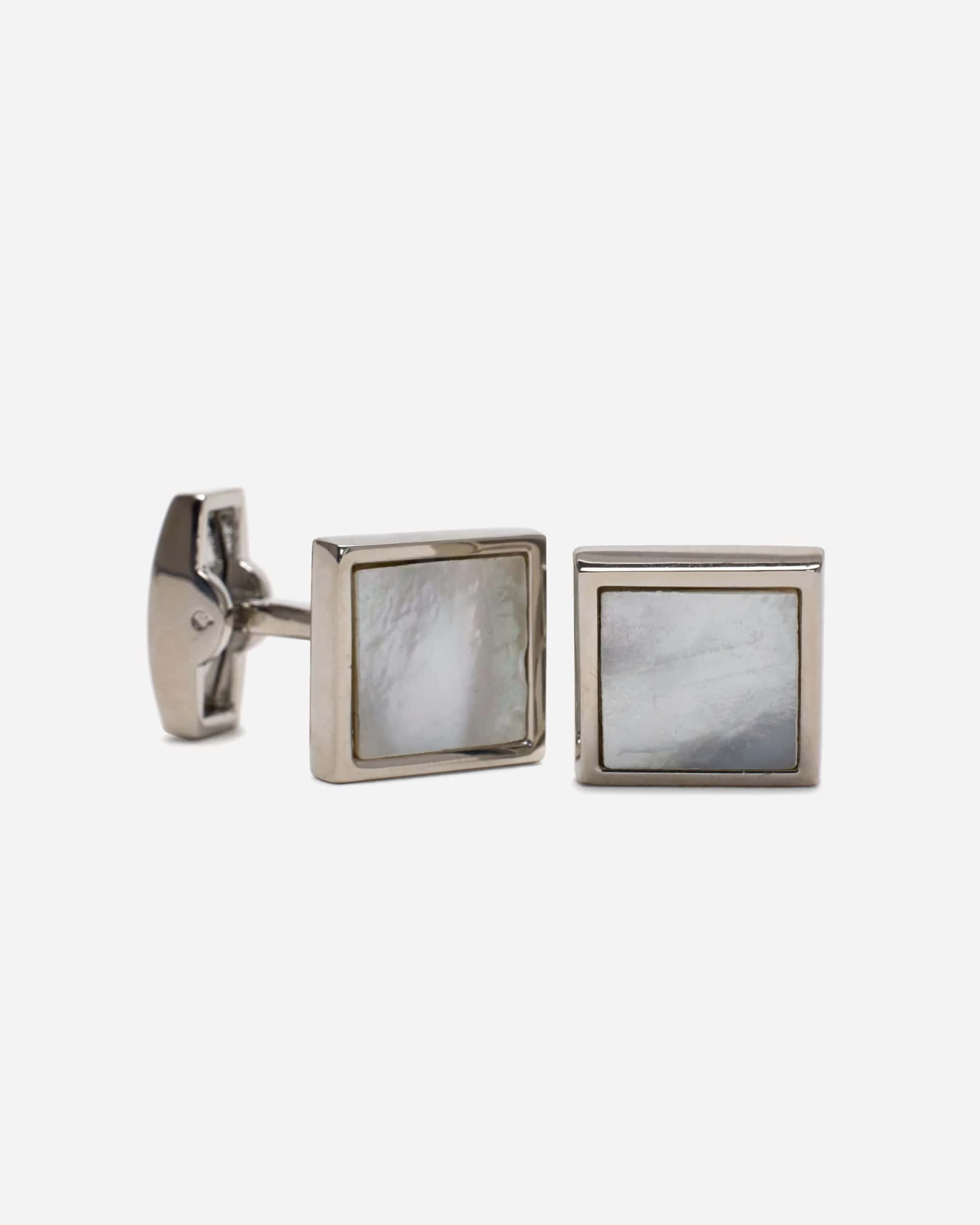 Mother of Pearl Cufflinks - Men's Cufflinks at Menzclub