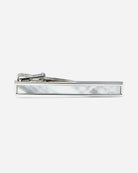 Mother of Pearl Tie Clip - Men's Tie Clips at Menzclub