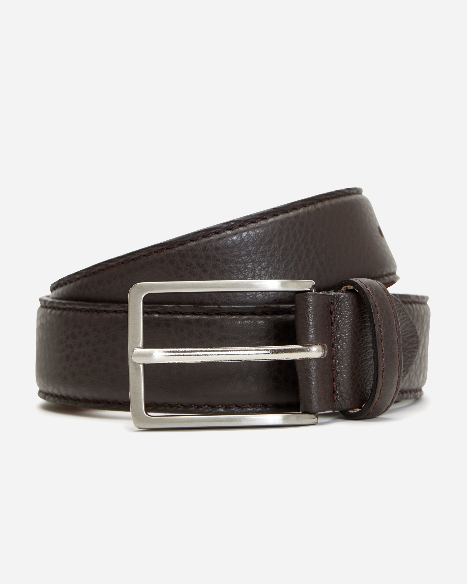 Penfold Coffee Belt - Men's Leather Belts at Menzclub