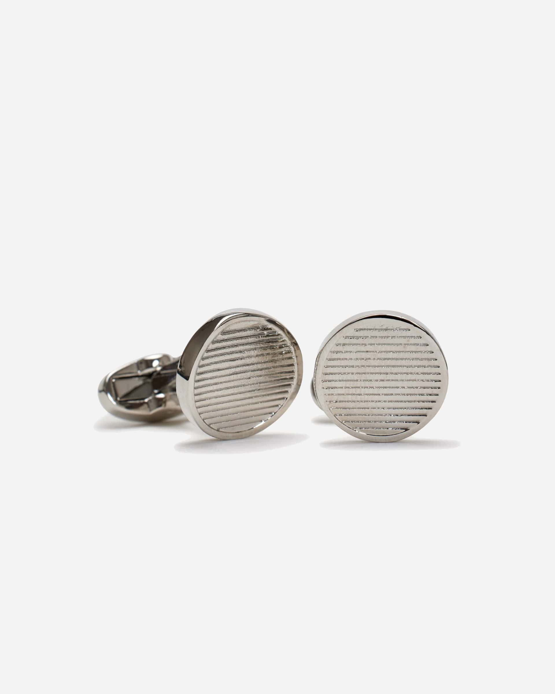 Rounded Cufflinks - Men's Cufflinks at Menzclub