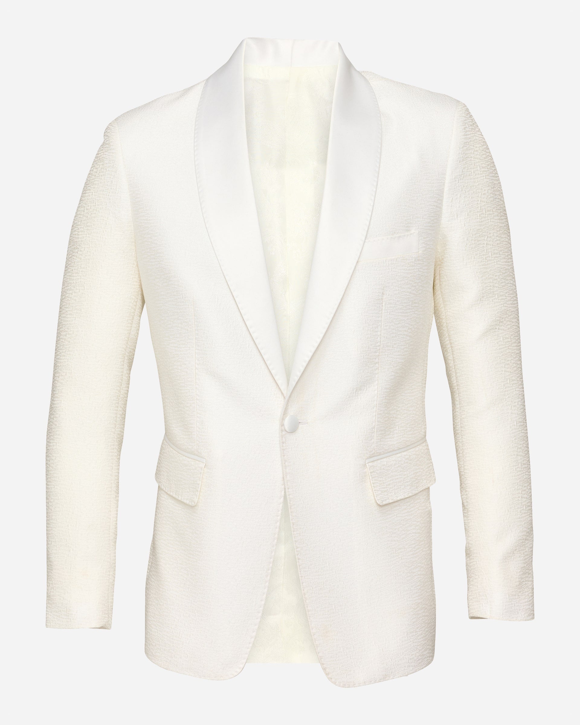 Stencil White Tuxedo Jacket - Men's Tuxedos at Menzclub