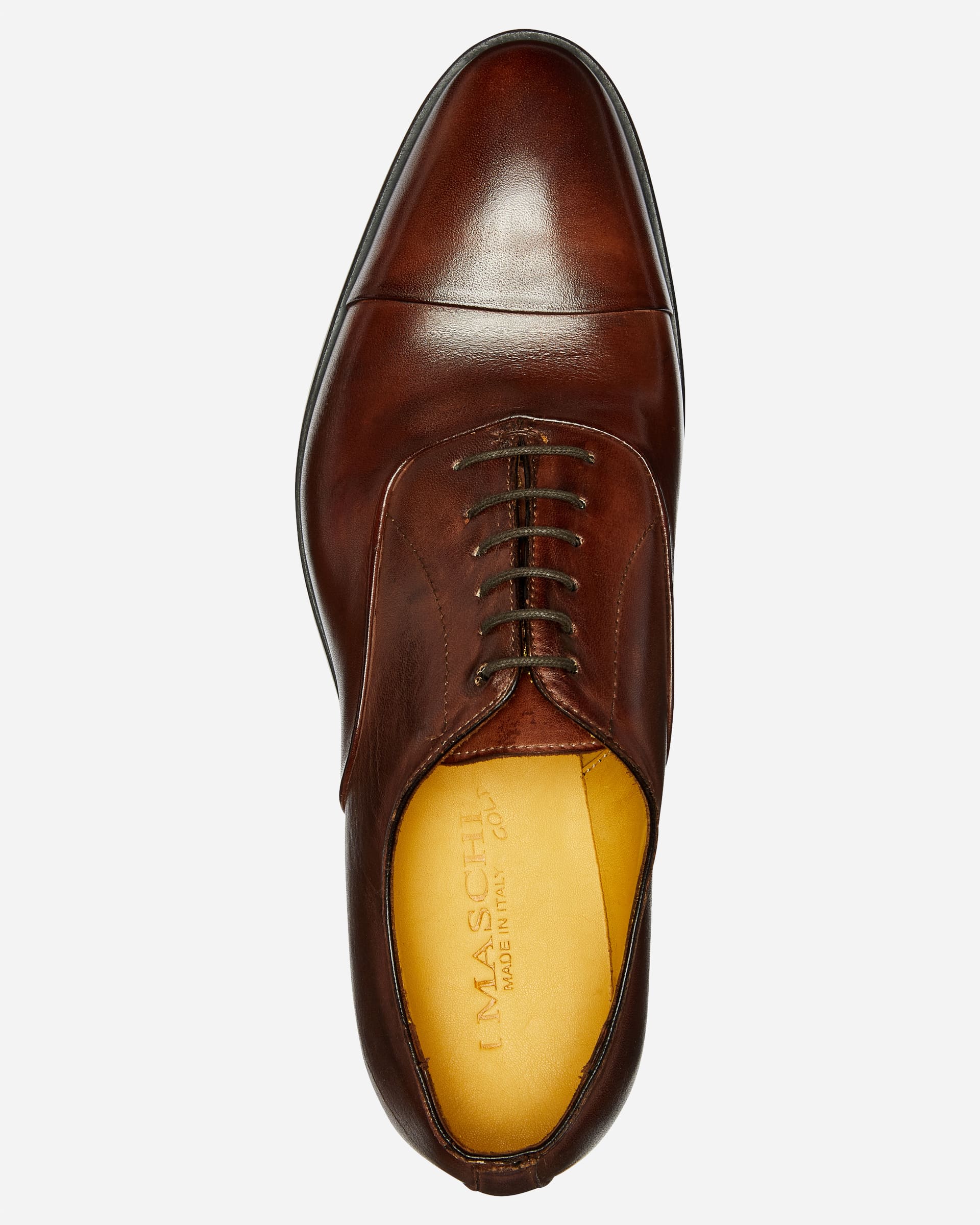 I Maschi Oxford Shoe with Toe Cap - Men's Shoes at Menzclub