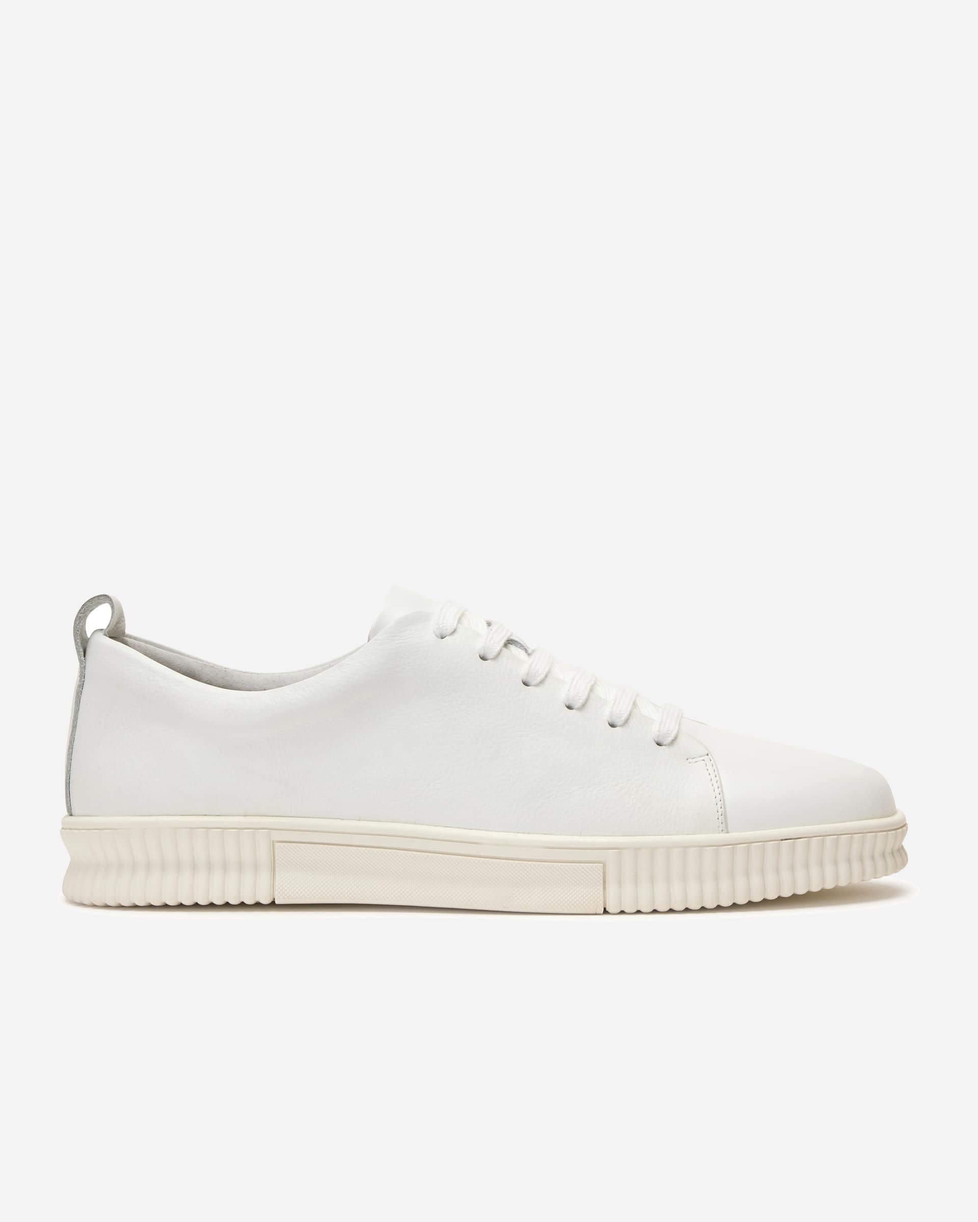 Pebble White Sneaker - Men's Shoes at Menzclub