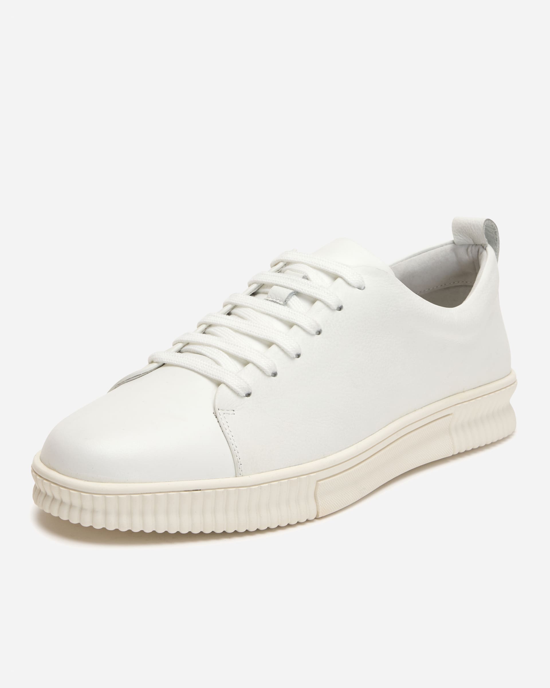 Pebble White Sneaker - Men's Shoes at Menzclub