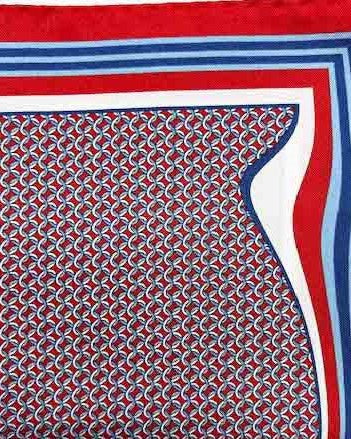 Monserati Red Pocket Square - Men's Pocket Squares at Menzclub