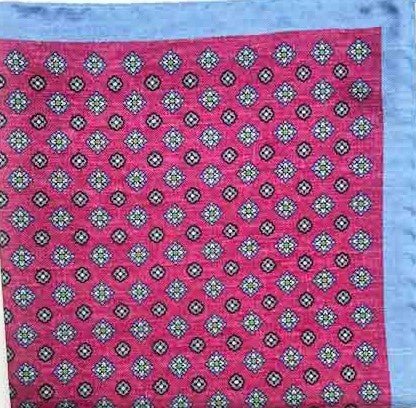 Sirius Pink Pocket Square - Men's Pocket Squares at Menzclub
