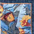 Draco Navy Pocket Square - Men's Pocket Squares at Menzclub
